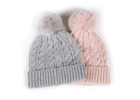 Accessories - TA Maya Beanie Detachable Pom Pom