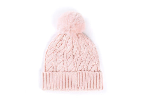 Accessories - TA Maya Beanie Detachable Pom Pom