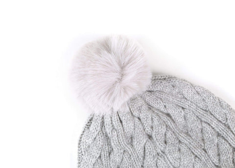 Accessories - TA Maya Beanie Detachable Pom Pom