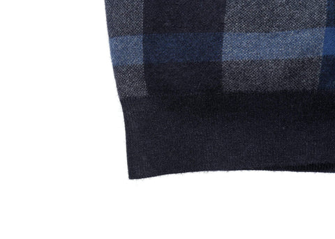 Apparel - Plaid Knitted Wool Vest