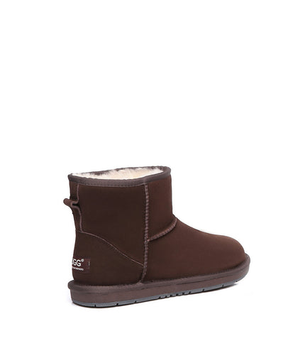 Australian Shepherd® Women and Men UGG Classic Mini Boots with Suede Upper