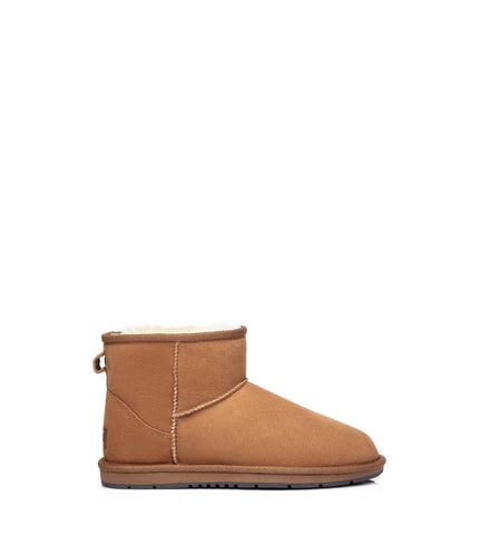 Australian Shepherd® Women and Men UGG Classic Mini Boots with Suede Upper
