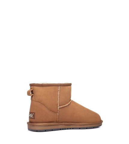 Australian Shepherd® Women and Men UGG Classic Mini Boots with Suede Upper
