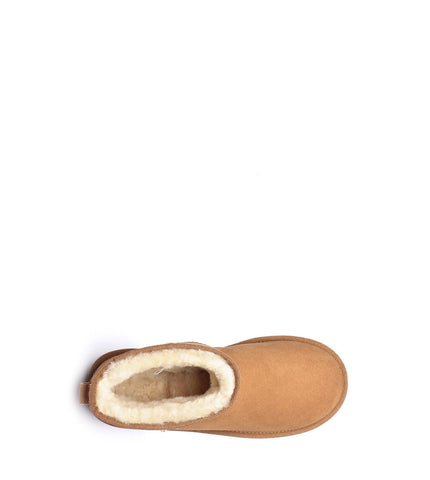 Australian Shepherd® Women and Men UGG Classic Mini Boots with Suede Upper