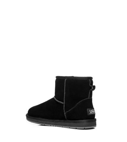 Australian Shepherd® Women and Men UGG Classic Mini Boots with Suede Upper