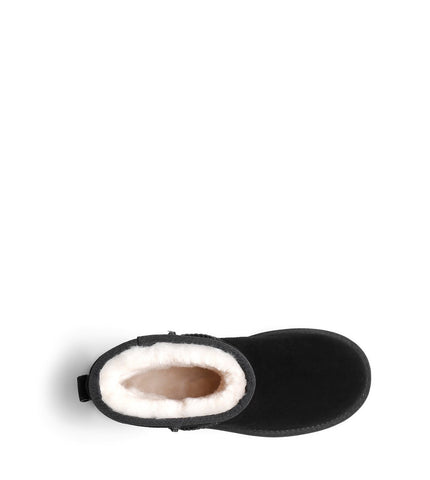 Australian Shepherd® Women and Men UGG Classic Mini Boots with Suede Upper