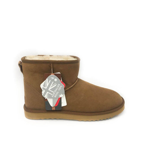 Australian Shepherd® UGG Boots Men Large Size Mini Classic,Australian Genuine Double Face Sheepskin