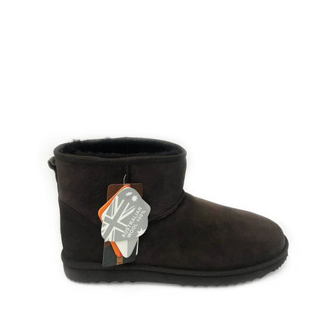 Australian Shepherd® UGG Boots Men Large Size Mini Classic,Australian Genuine Double Face Sheepskin