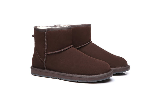 Australian Shepherd® Women and Men UGG Classic Mini Boots with Suede Upper