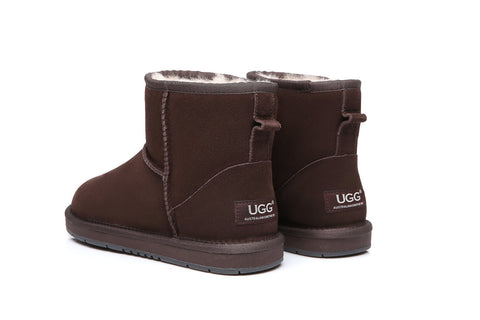 Australian Shepherd® Women and Men UGG Classic Mini Boots with Suede Upper