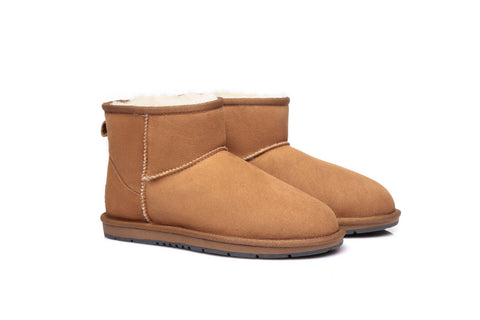 Australian Shepherd® Women and Men UGG Classic Mini Boots with Suede Upper