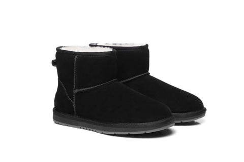 Australian Shepherd® Women and Men UGG Classic Mini Boots with Suede Upper