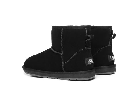 Australian Shepherd® Women and Men UGG Classic Mini Boots with Suede Upper