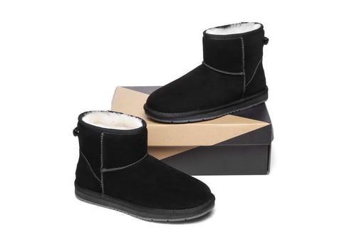 Australian Shepherd® Women and Men UGG Classic Mini Boots with Suede Upper