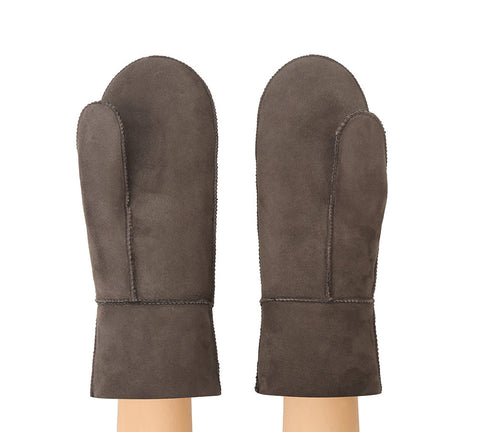 Gloves - Fluffy Sheepskin Wool Mittens