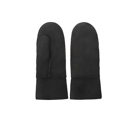 Gloves - Fluffy Sheepskin Wool Mittens