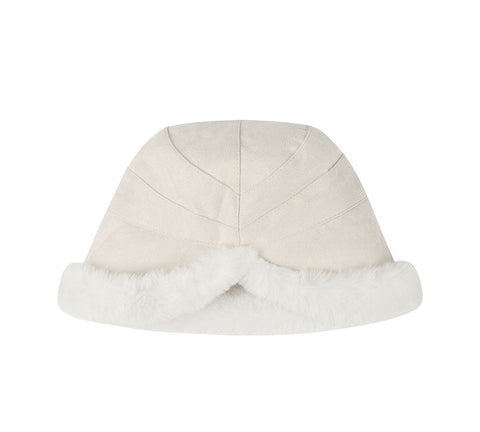 Hats - Suede Fluffy Warm Bucket Hat