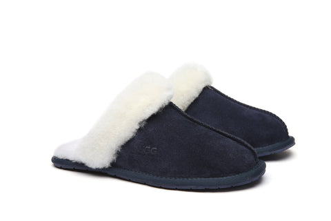Australian Shepherd® Women And Men UGG Slippers Australia Premium Sheepskin Rosa Scuff