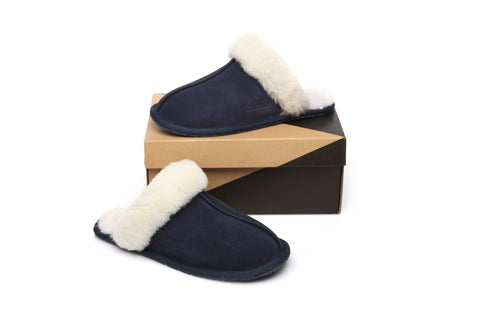 Australian Shepherd® Women And Men UGG Slippers Australia Premium Sheepskin Rosa Scuff