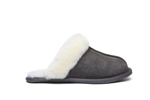 Australian Shepherd® Women And Men UGG Slippers Australia Premium Sheepskin Rosa Scuff