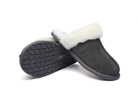 Australian Shepherd® Women And Men UGG Slippers Australia Premium Sheepskin Rosa Scuff