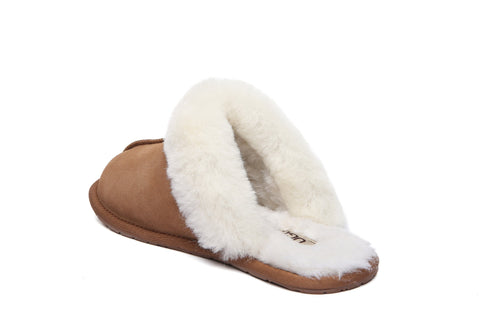Australian Shepherd® Women And Men UGG Slippers Australia Premium Sheepskin Rosa Scuff