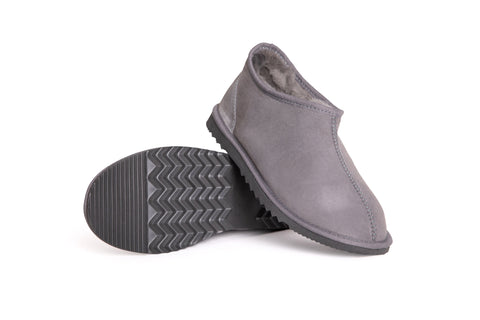 Slippers - AS Australian Made Double-face Sheepskin Mens UGG Slipper