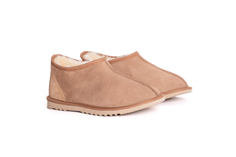 Slippers - AS Australian Made Double-face Sheepskin Mens UGG Slipper