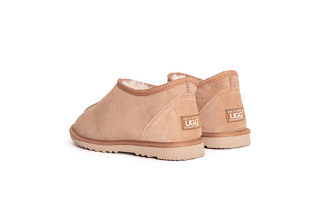 Slippers - AS Australian Made Double-face Sheepskin Mens UGG Slipper