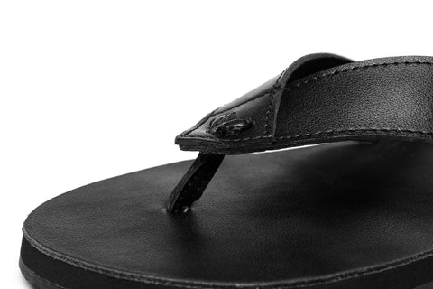 Slippers - AS Murphy Unisex Leather Slides Thong