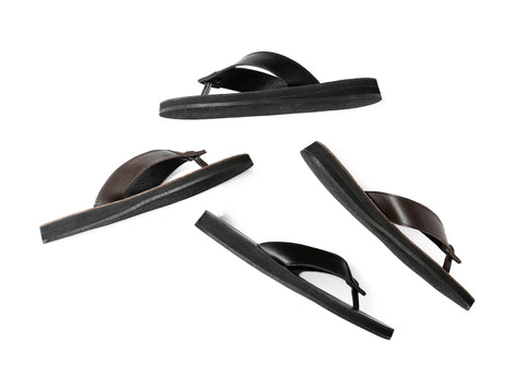 Slippers - AS Murphy Unisex Leather Slides Thong