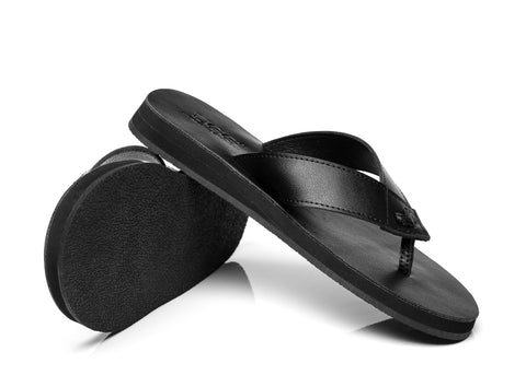 Slippers - AS Murphy Unisex Leather Slides Thong