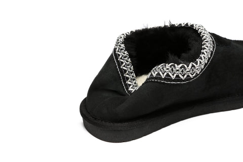 UGG Slippers - AS Unisex Ankle Slipper Venus Twin-Face Sheepskin Home Slippers