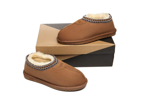 UGG Slippers - AS Unisex Ankle Slipper Venus Twin-Face Sheepskin Home Slippers