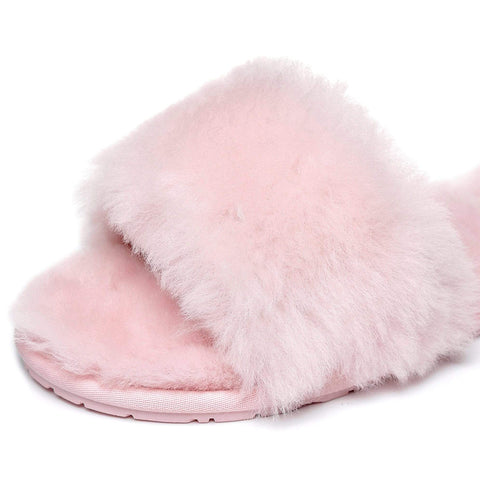 TARRAMARRA® Women Nala Fashion Sheepskin Fluffy Slides