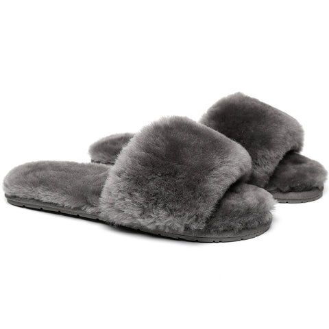 TARRAMARRA® Women Nala Fashion Sheepskin Fluffy Slides