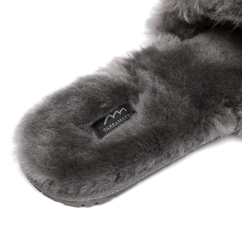 TARRAMARRA® Women Nala Fashion Sheepskin Fluffy Slides