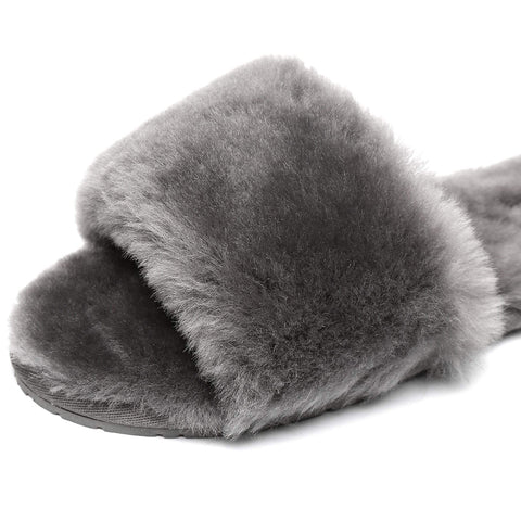 TARRAMARRA® Women Nala Fashion Sheepskin Fluffy Slides