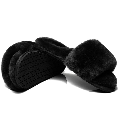TARRAMARRA® Women Nala Fashion Sheepskin Fluffy Slides