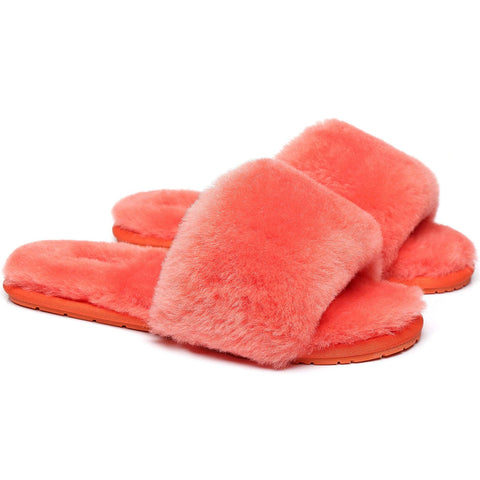TARRAMARRA® Women Nala Fashion Sheepskin Fluffy Slides
