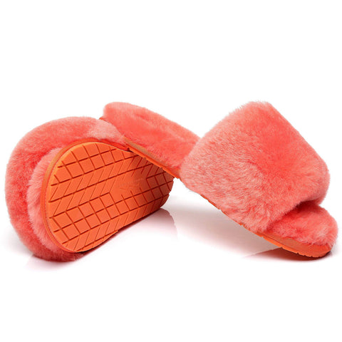 TARRAMARRA® Women Nala Fashion Sheepskin Fluffy Slides