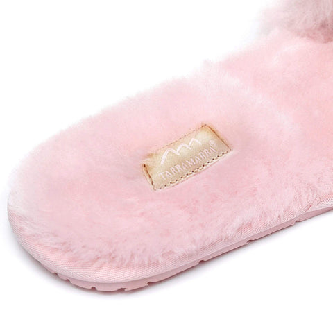 TARRAMARRA® Women Nala Fashion Sheepskin Fluffy Slides