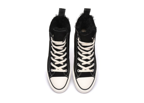 Sneaker - TA Viola High Top Women Sneakers Sheepskin Lining