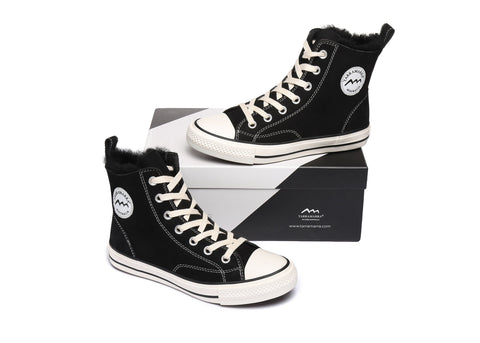 Sneaker - TA Viola High Top Women Sneakers Sheepskin Lining
