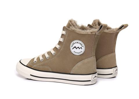 Sneaker - TA Viola High Top Women Sneakers Sheepskin Lining
