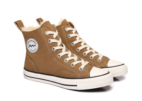 Sneaker - TA Viola High Top Women Sneakers Sheepskin Lining