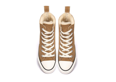 Sneaker - TA Viola High Top Women Sneakers Sheepskin Lining