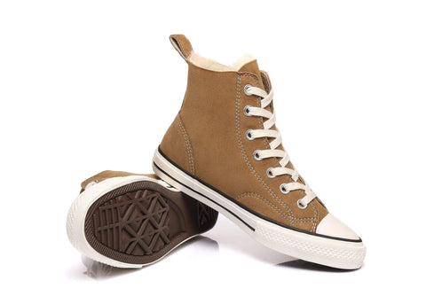 Sneaker - TA Viola High Top Women Sneakers Sheepskin Lining