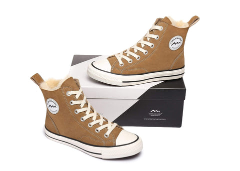 Sneaker - TA Viola High Top Women Sneakers Sheepskin Lining