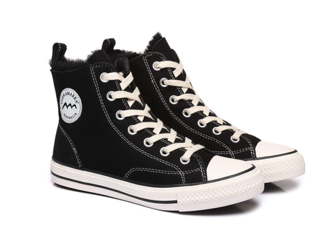 Sneaker - TA Viola High Top Women Sneakers Sheepskin Lining